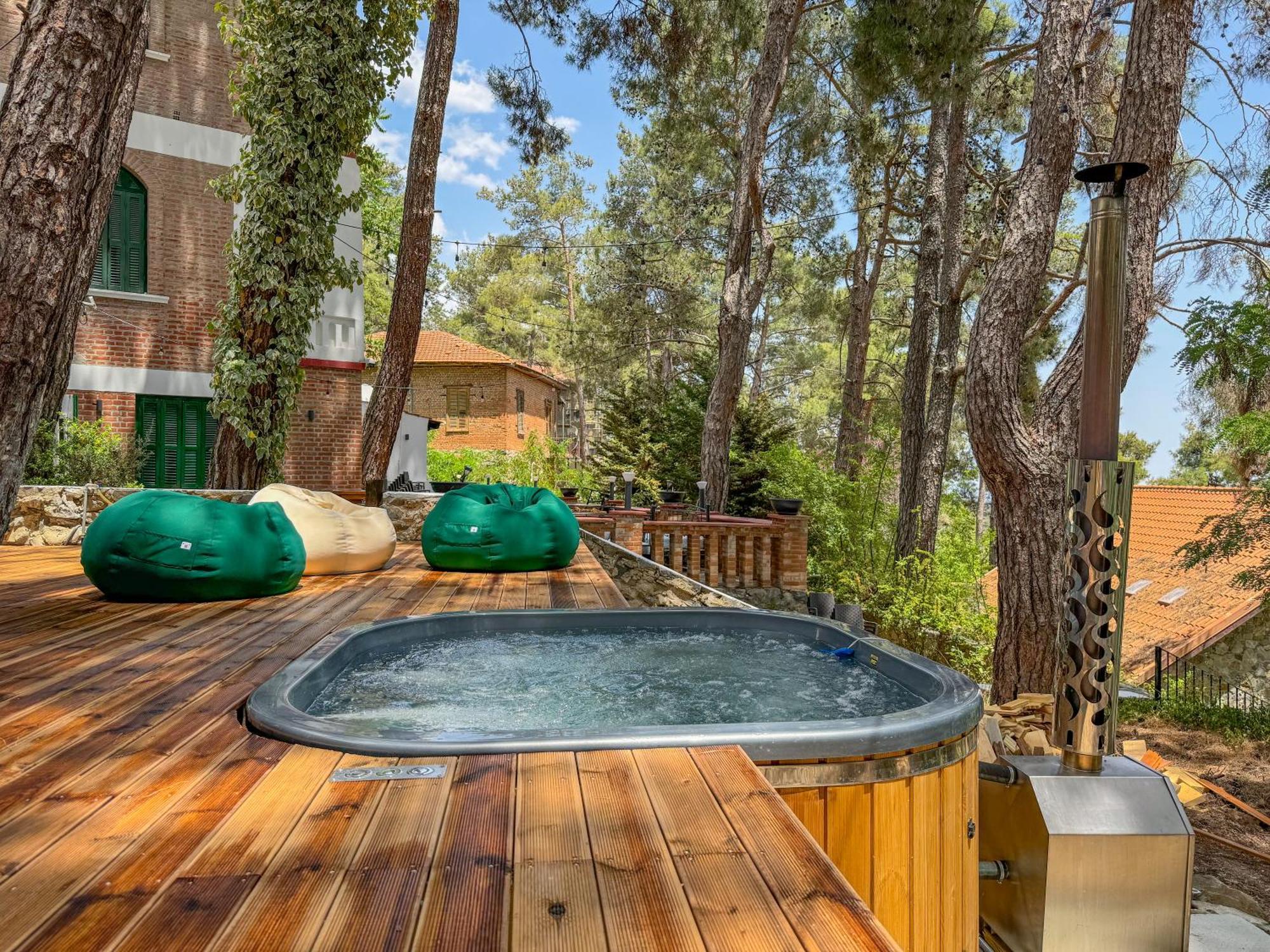 Semiramis Boutique Hotel & Spa Kato Platres Exteriör bild